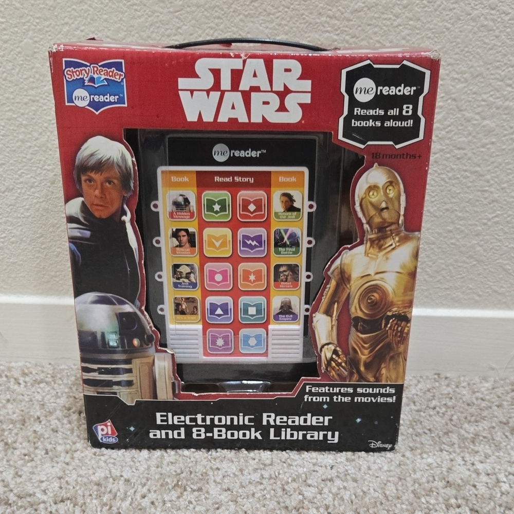 Disney Star Wars Electronic Reader with Colorful Icons